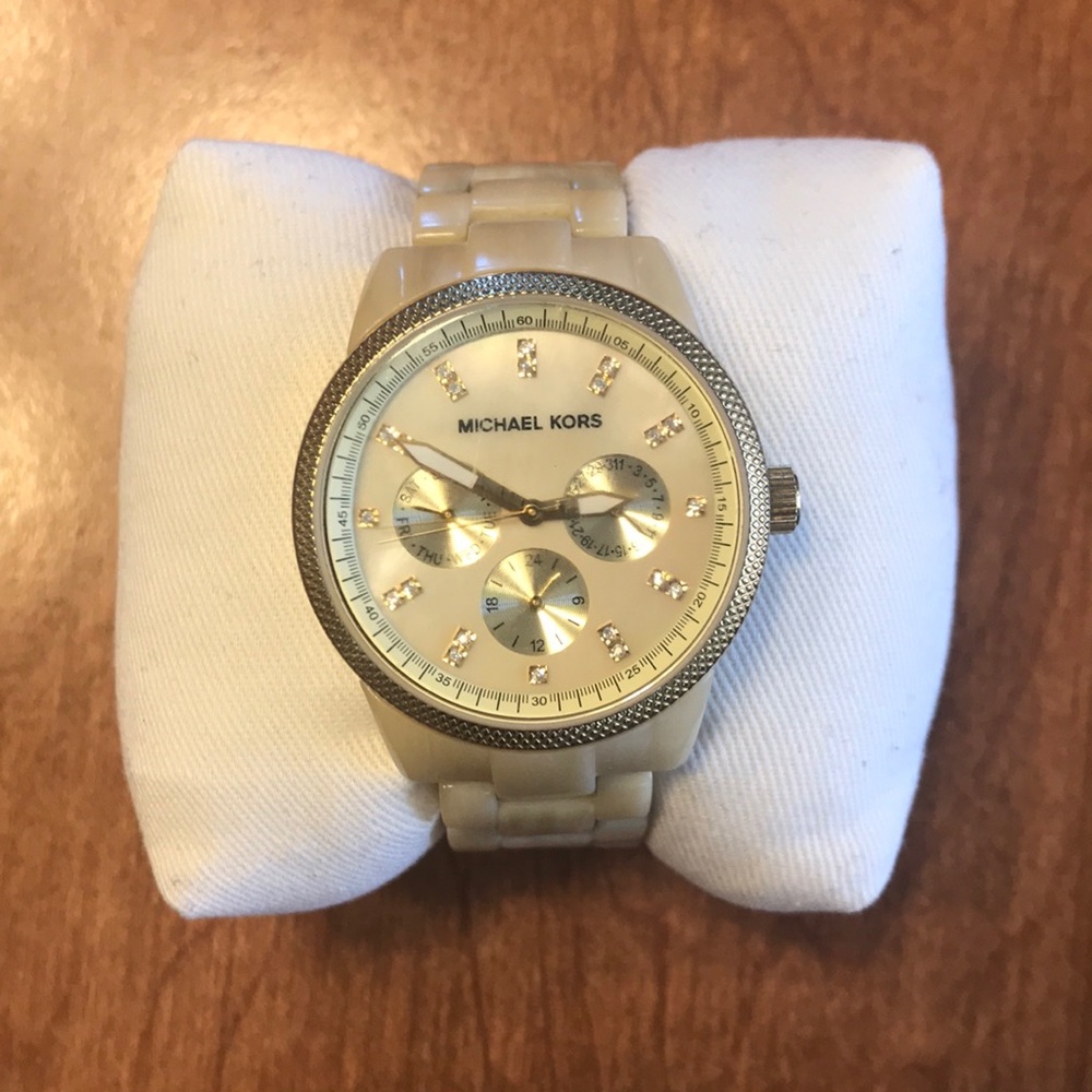 Micheal Kors enamel watch